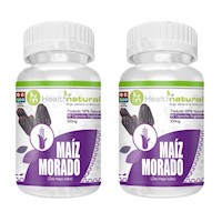 PACK 2 MAIZ MORADO HEALTHNATURAL 1000MG